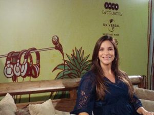 Ivete Sangalo durante entrevista em Salvador