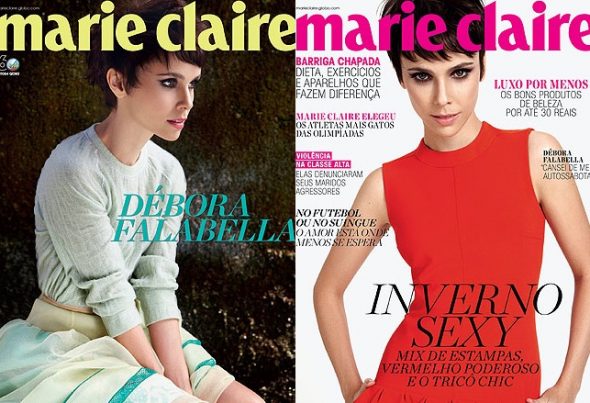  Débora Falabella na capa da Marie Claire